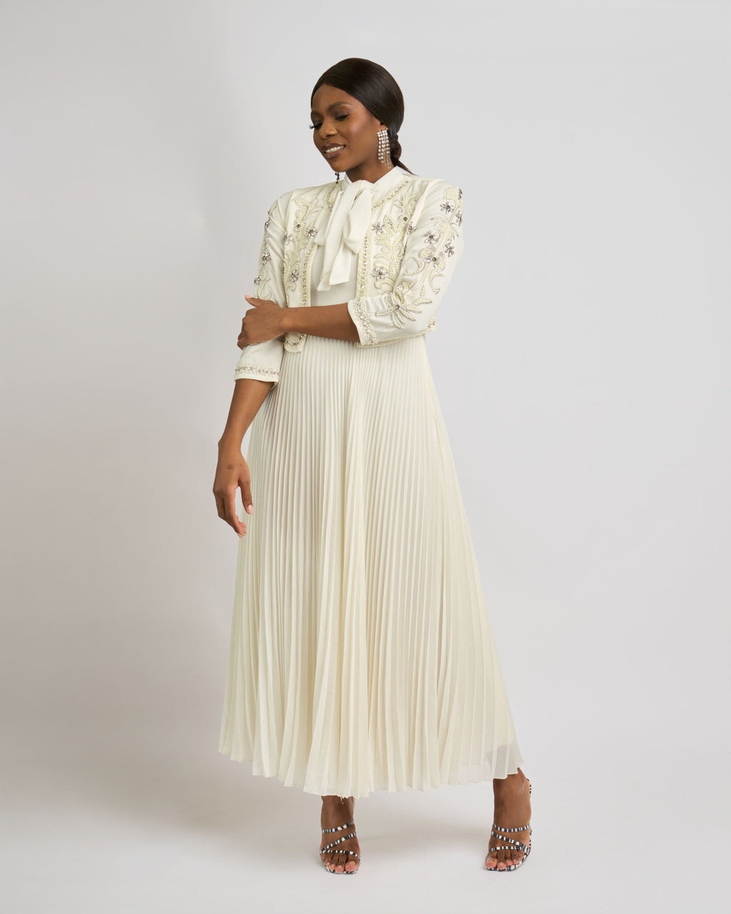 SERAPHINA PLEATED DRESS