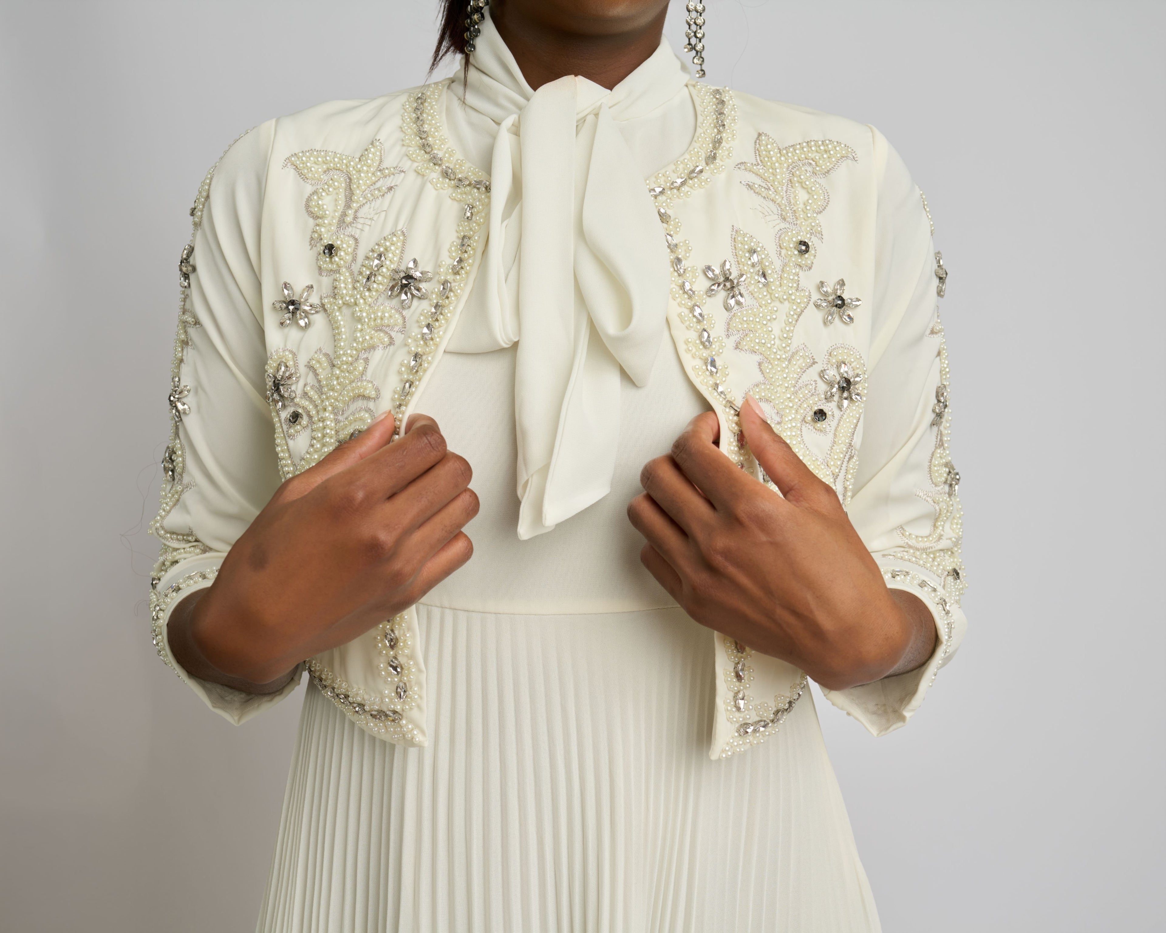 SERAPHINA PLEATED DRESS