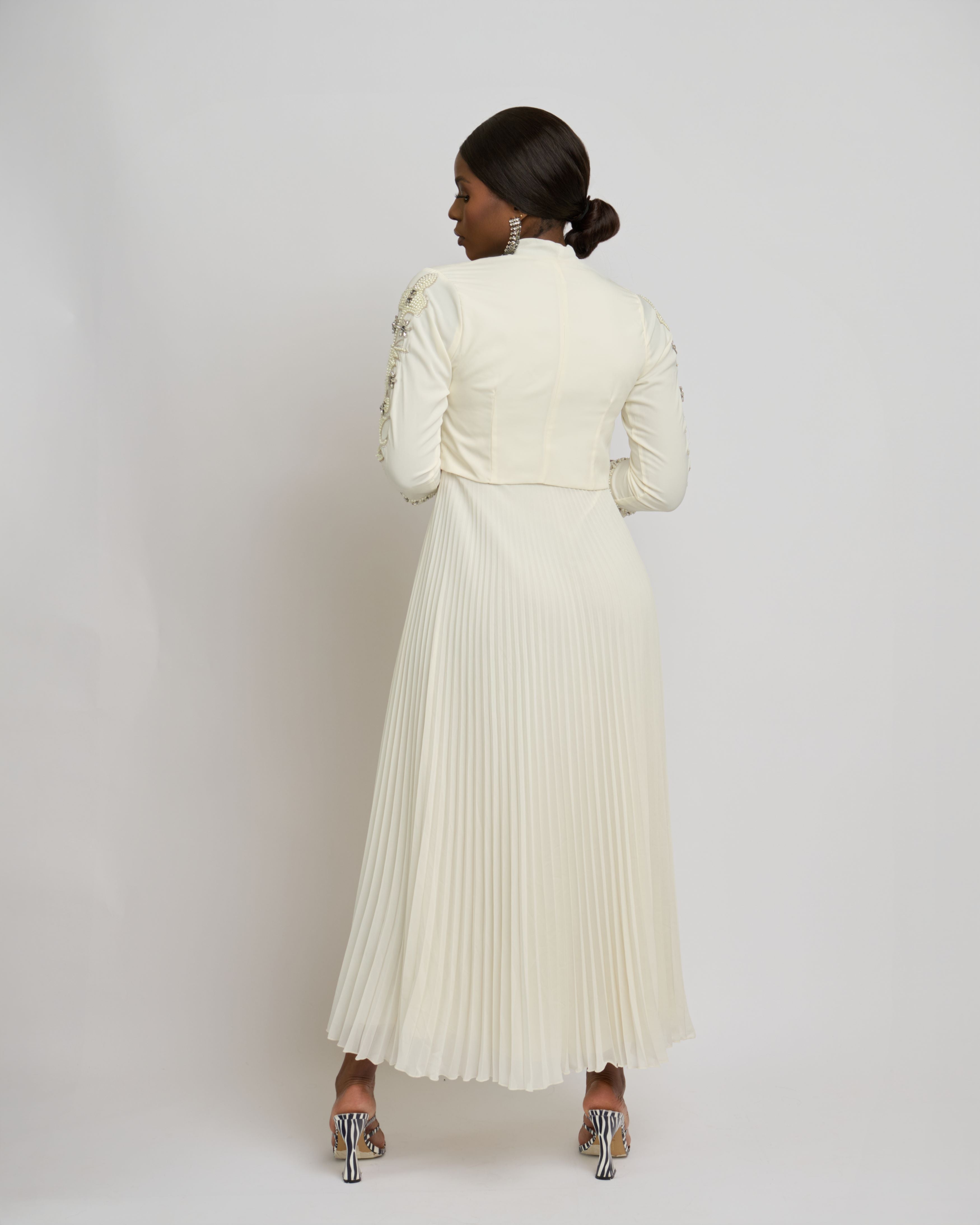 SERAPHINA PLEATED DRESS